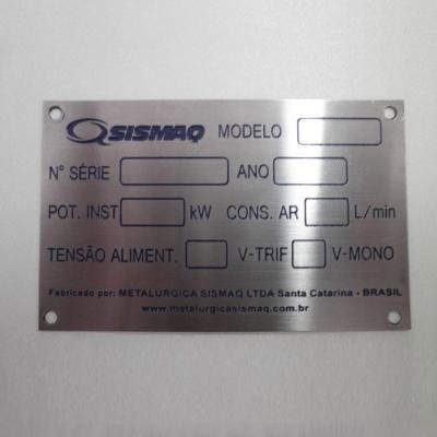 Etiqueta Aço Inox